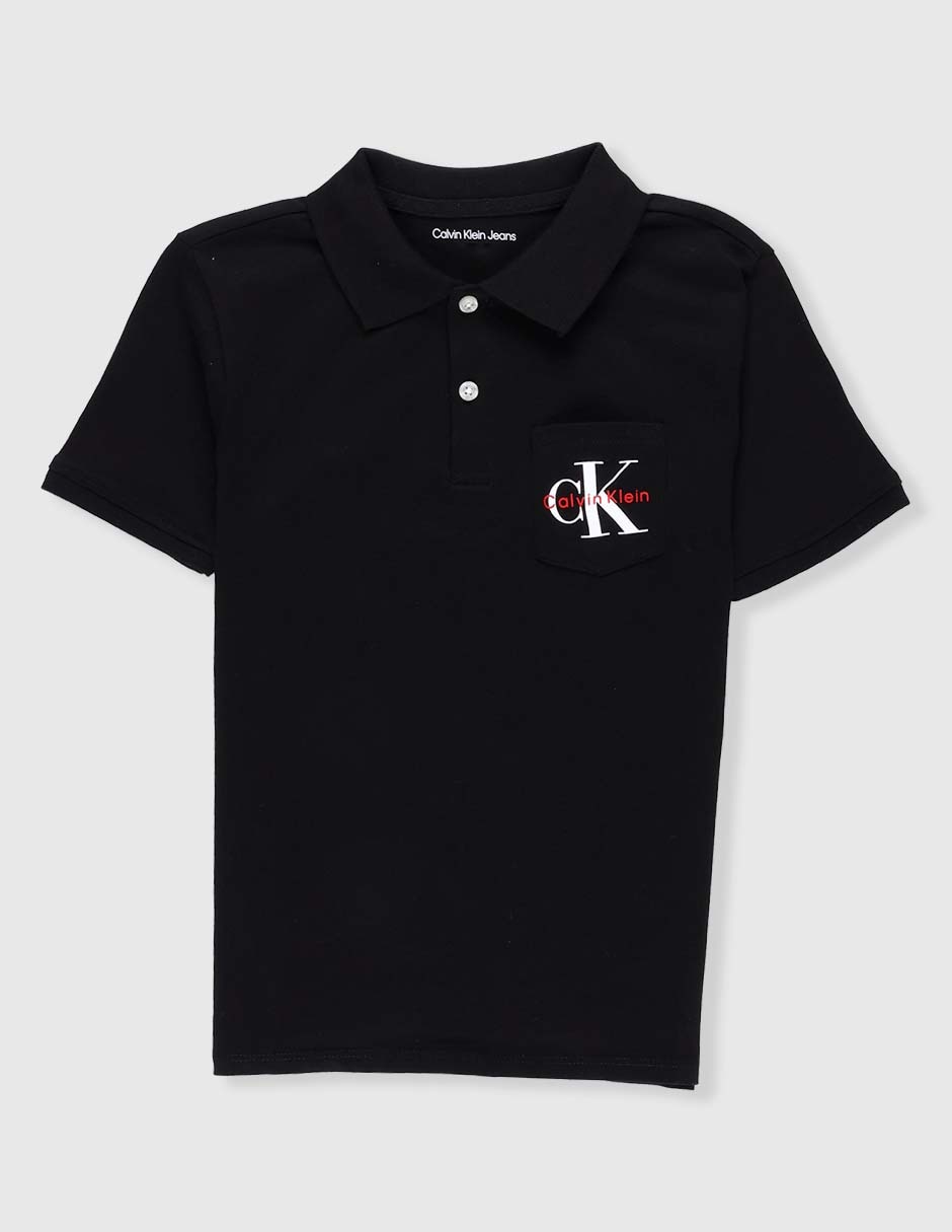 Playera tipo polo Jeans Boys de algodón para niño