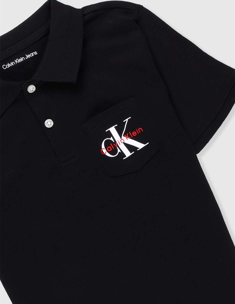 Playera tipo polo Jeans Boys de algodón para niño 3