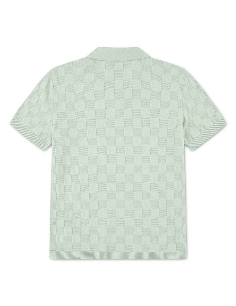 Playera tipo polo de algodón para niño 3