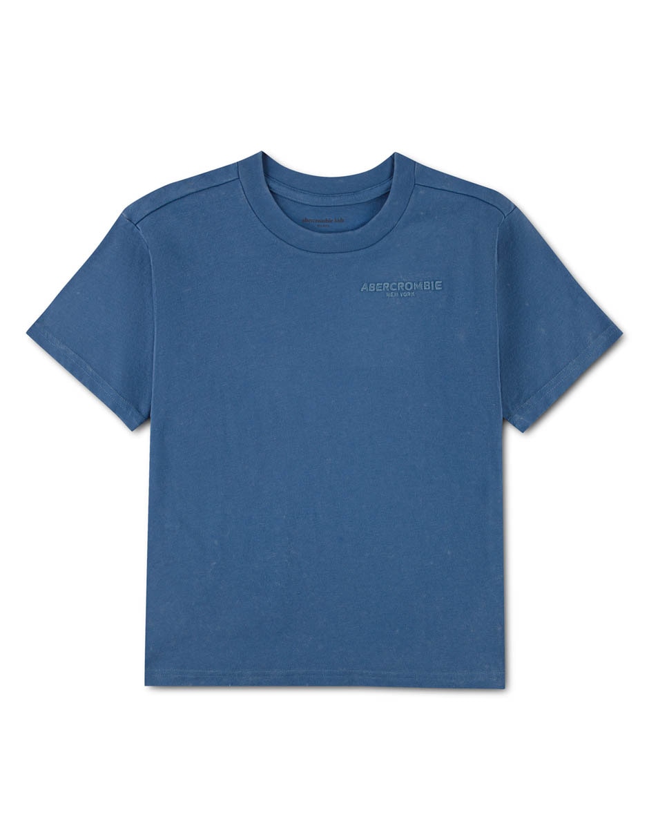 Playera manga corta para niño