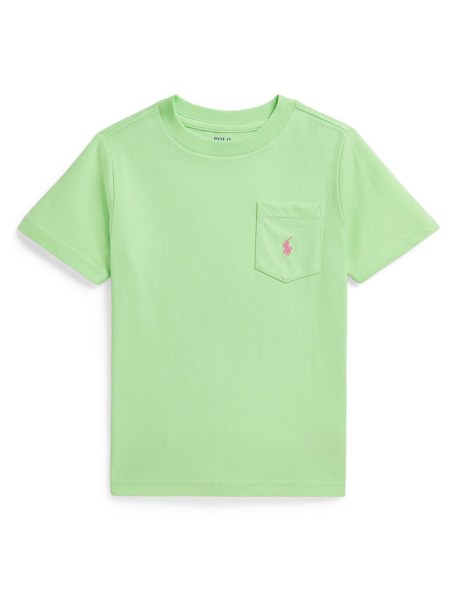 Playera Polo manga corta para niño