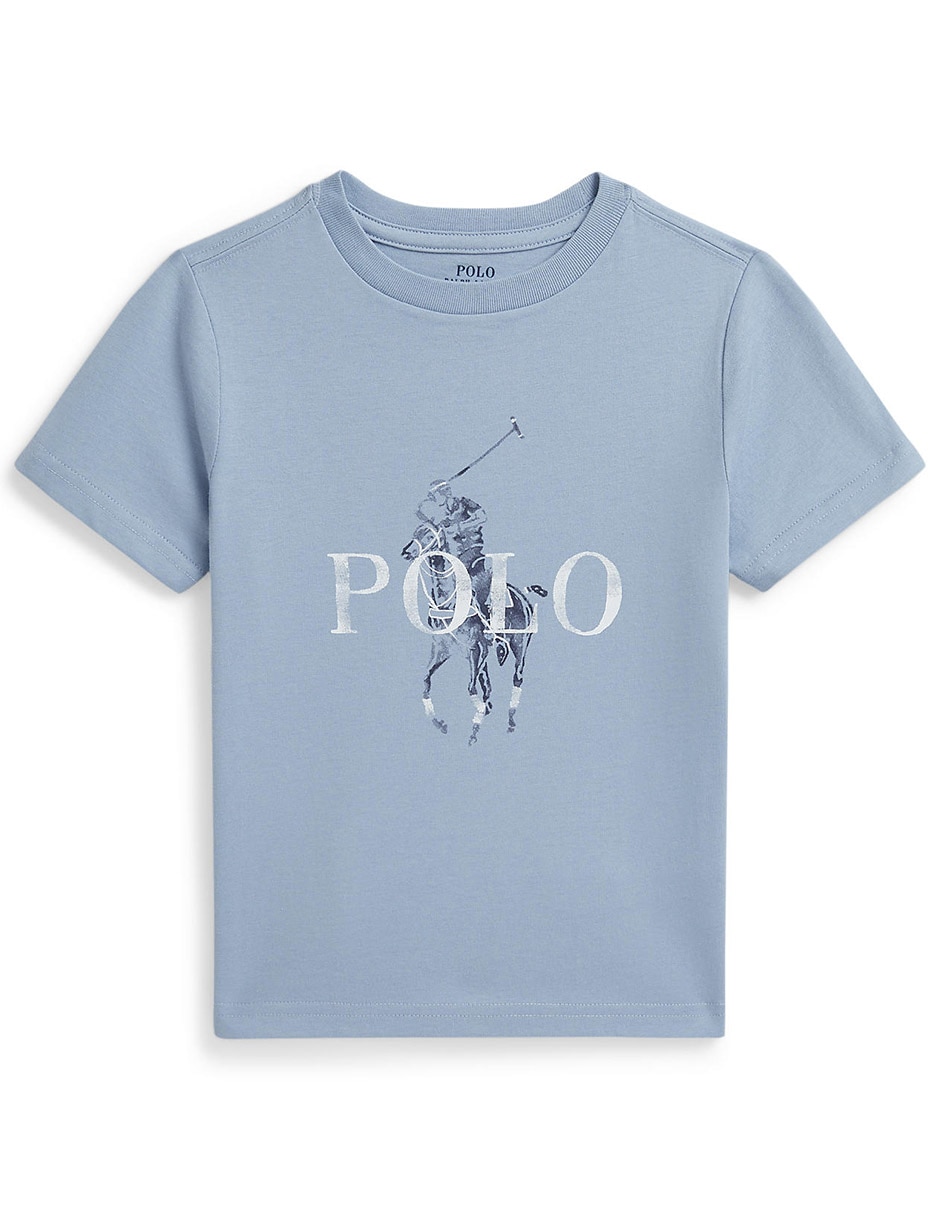 Playera Polo manga corta para niño