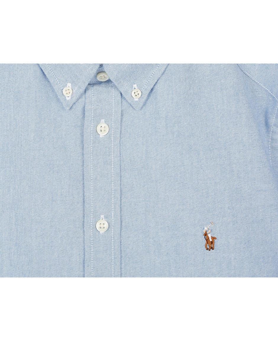Camisa casual polo ralph lauren de algodón manga larga para niño 1