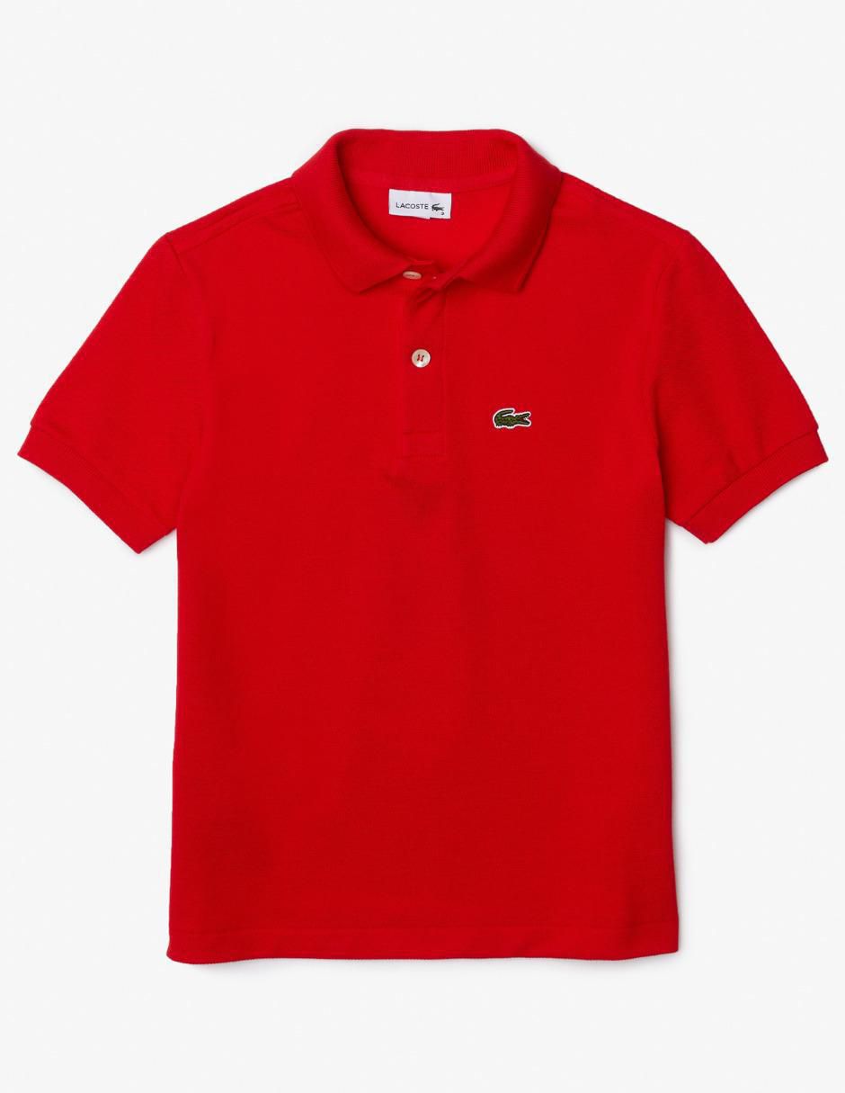 Playera tipo polo Lacoste para niño en Liverpool